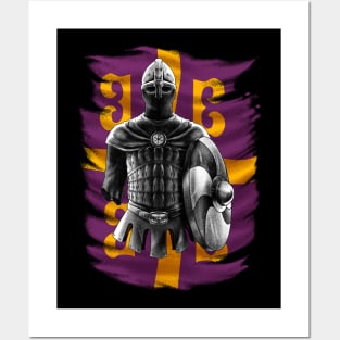 The Majestic Union: Designing the Byzantine Empire's Varangian Guard Posters and Art